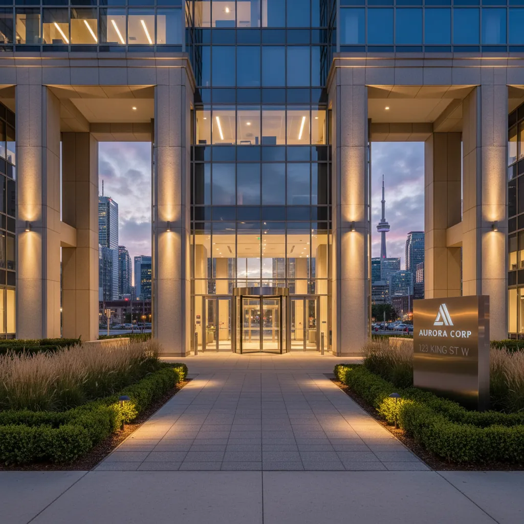 Commercial Office Entrance